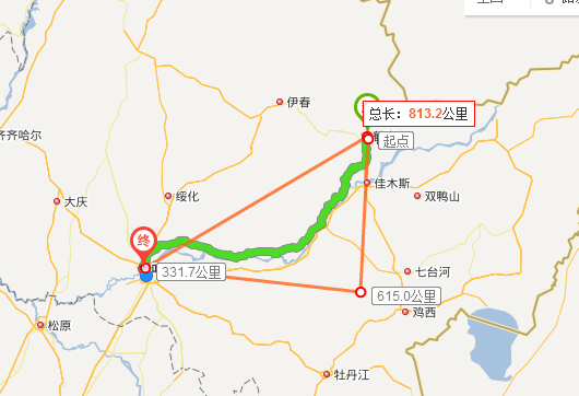 伊春和鹤岗哪个更宜居鹤岗一公路疑现老虎东北地区的地理位置 丰田(729663)